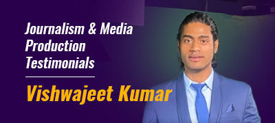 Student Testimonial by Kushagra Mehta - Filmaking Department